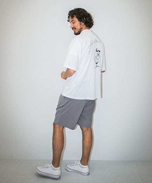 OOPS×RYUAMBEコラボTシャツ モックネック アーバンリサーチ