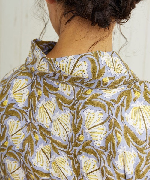 チチカカ（チチカカ）の「Shanti Shanti ディンティブロックプリント浴衣セット【WEB限定】（浴衣・レディース・レッド/ブラウン/グリーン・FREE）」の13枚目の写真