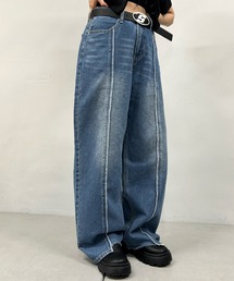 WHO'S WHO gallery | センターステッチワイドデニム(デニムパンツ)