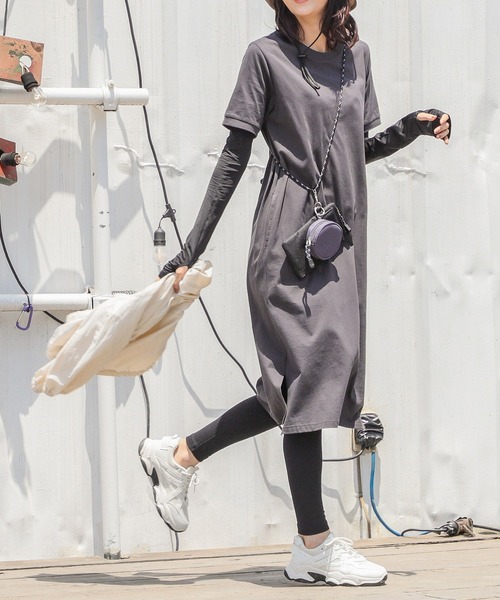 Honeys（ハニーズ）の「厚底ソールスニーカー（スニーカー・レディース・グレー/ブラック/アイボリー/ホワイト/ライトグレー・S/M/L/LL）」の6枚目の写真