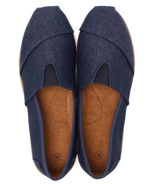 salut!（サリュ!）の「INDIGOｼｭｰｽﾞ（スニーカー・レディース・インディゴブルー・LARGE/SMALL/MEDIUM）」の2枚目の写真