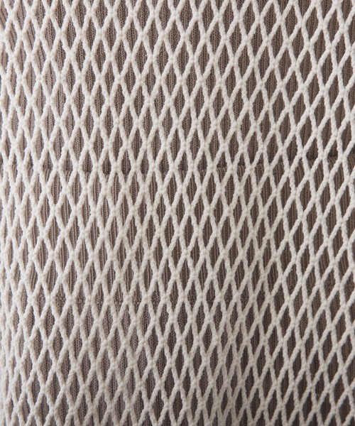 PUAL CE CIN（ピュアルセシン）の「メッシュプルオーバー（Tシャツ/カットソー・レディース・オフホワイト/ブラック・FREE）」の15枚目の写真