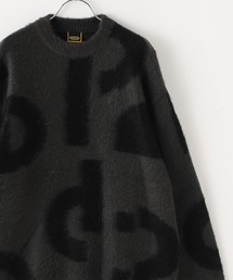 【ddp / ディーディーピー】ART GRAPHIC KNIT PULLOVER