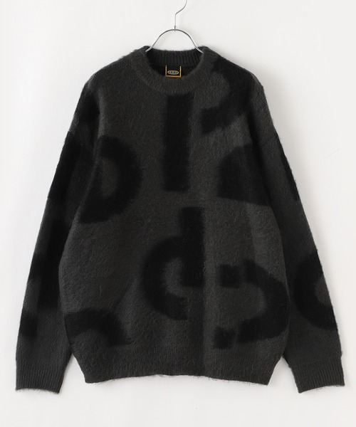 ddp(ディーディーピー)の「【ddp / ディーディーピー】ART GRAPHIC KNIT PULLOVER(ニット/セーター・メンズ・ブルー/ネイビー/ブラック/ホワイト系2/ホワイト系1/ベージュ・MEDIUM/LARGE)」の11枚目の写真