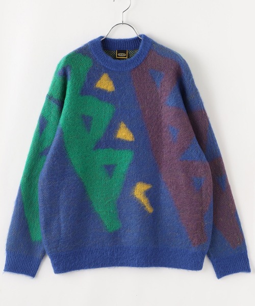 DAIRIKUxTAPPEI Angel'Pullover Knit ニット ddp / ディーディーピー】ART GRAPHIC KNIT PULLOVER（ニット