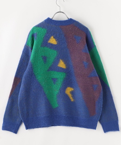 ddp / ディーディーピー】ART GRAPHIC KNIT PULLOVER（ニット