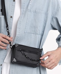 ▲chain square bag/チェーン スクエアバッグ ショルダーバッグ