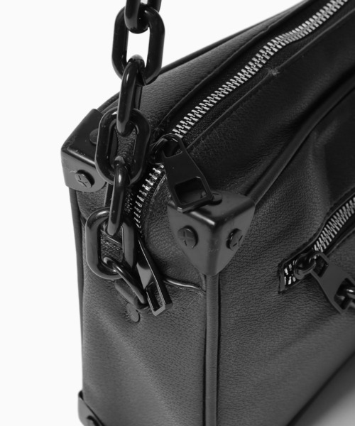 Theater code（シアターコード）の「▲chain square bag/チェーン スクエアバッグ ショルダーバッグ（ショルダーバッグ・メンズ・ブラック・FREE）」の7枚目の写真