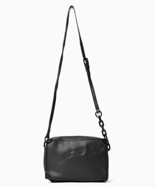 Theater code（シアターコード）の「▲chain square bag/チェーン スクエアバッグ ショルダーバッグ（ショルダーバッグ・メンズ・ブラック・FREE）」の2枚目の写真