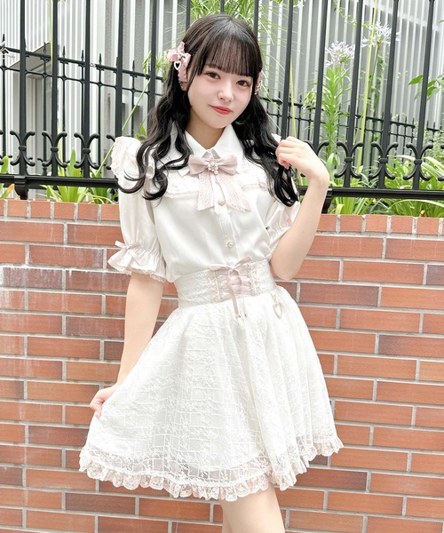 ROJITA（ロジータ）の「レース切替ブラウス（シャツ/ブラウス）」 - WEAR