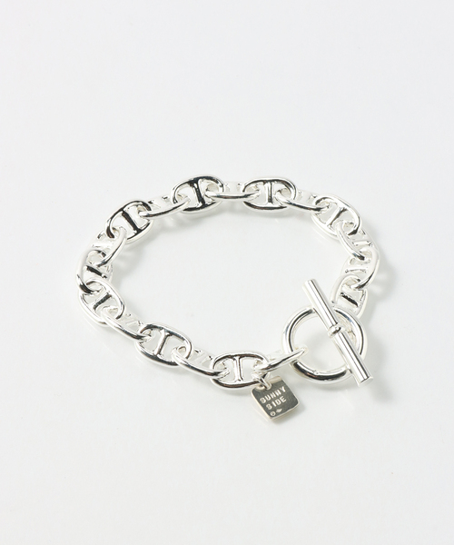 on the sunny side of the street（オンザサニーサイドオブザストリート）の「【On The Sunny Side Of The Street】Anchor Chain Bracelet（ネックレス・メンズ・シルバー・FREE）」の2枚目の写真