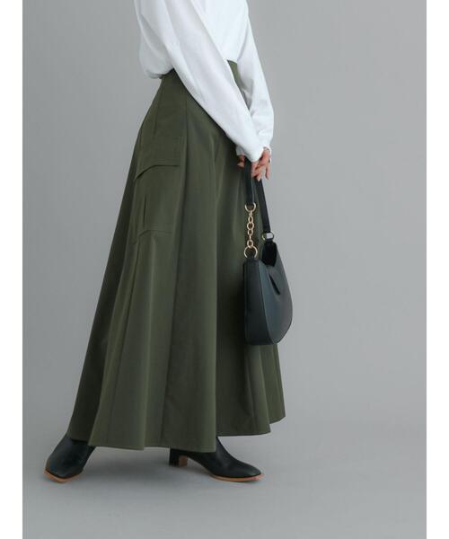 Te chichi(テチチ)の「カーゴフレアスカート(スカート・レディース・ブラック/カーキ・M/S)」の8枚目の写真