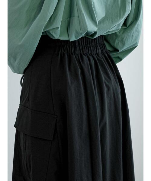 Te chichi(テチチ)の「カーゴフレアスカート(スカート・レディース・ブラック/カーキ・M/S)」の13枚目の写真