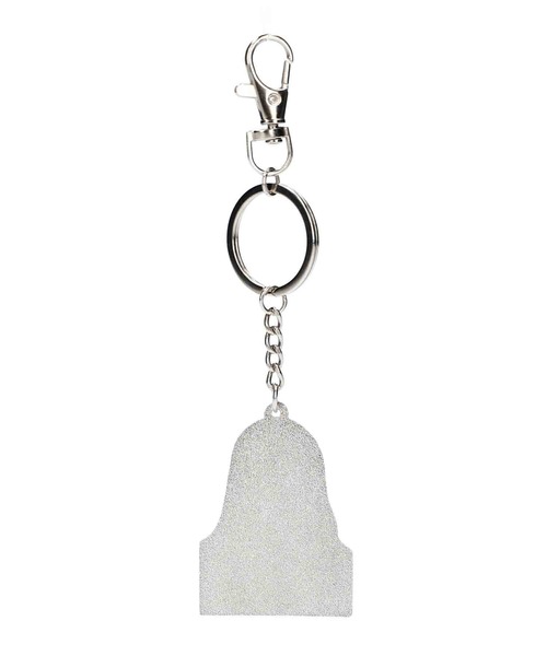 X-girl（エックスガール）の「FACE KEY CHARM（キーホルダー・レディース・ブラック・ONE SIZE）」の2枚目の写真