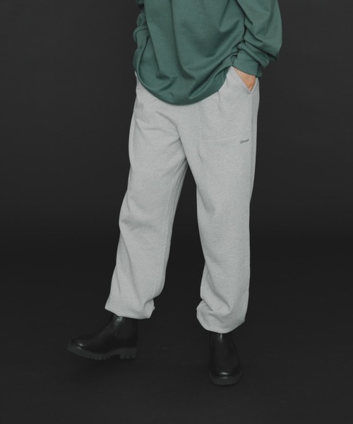 Uiscel（ユイセル）の「『ユニセックス』Uiscel　ヘビーウエイトジョガースウェットパンツ（その他パンツ・レディース・グレー/オートミール・MEDIUM/LARGE）」の16枚目の写真