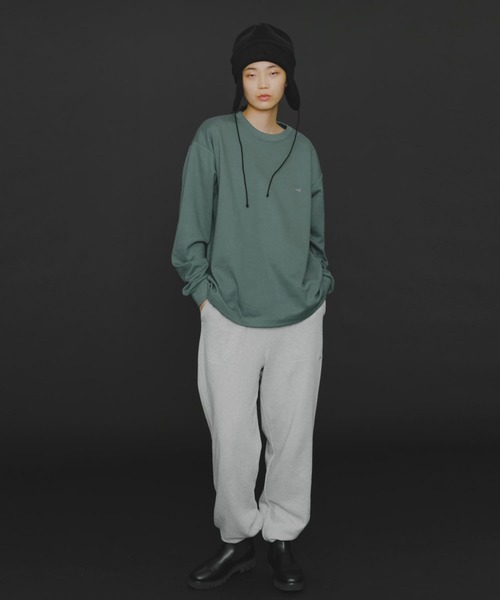 Uiscel（ユイセル）の「『ユニセックス』Uiscel　ヘビーウエイトジョガースウェットパンツ（その他パンツ・レディース・グレー/オートミール・MEDIUM/LARGE）」の18枚目の写真