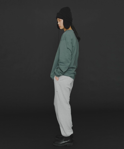 Uiscel（ユイセル）の「『ユニセックス』Uiscel　ヘビーウエイトジョガースウェットパンツ（その他パンツ・レディース・グレー/オートミール・MEDIUM/LARGE）」の20枚目の写真