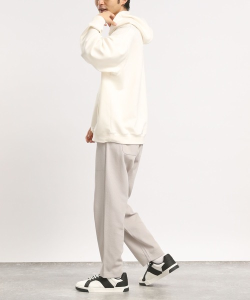 GLOBAL WORK Smile Seed Store（グローバルワーク スマイルシードストア）の「スウェットパーカー/175823（パーカー・メンズ・ブラック/オフホワイト/ベージュ系その他・MEDIUM/LARGE/X-LARGE/SMALL）」の5枚目の写真