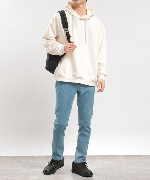 GLOBAL WORK Smile Seed Store（グローバルワーク スマイルシードストア）の「スウェットパーカー/175823（パーカー・メンズ・ブラック/オフホワイト/ベージュ系その他・MEDIUM/LARGE/X-LARGE/SMALL）」の9枚目の写真