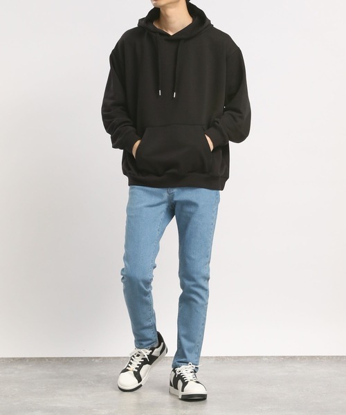 GLOBAL WORK Smile Seed Store（グローバルワーク スマイルシードストア）の「スウェットパーカー/175823（パーカー・メンズ・ブラック/オフホワイト/ベージュ系その他・MEDIUM/LARGE/X-LARGE/SMALL）」の10枚目の写真