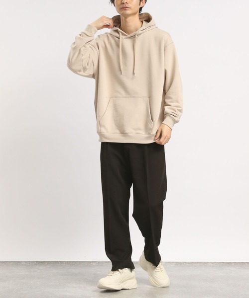 GLOBAL WORK Smile Seed Store（グローバルワーク スマイルシードストア）の「スウェットパーカー/175823（パーカー・メンズ・ブラック/オフホワイト/ベージュ系その他・MEDIUM/LARGE/X-LARGE/SMALL）」の15枚目の写真