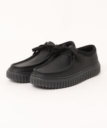 Clarks｜クラークスのモカシン/デッキシューズ（ブラック/黒色系）通販