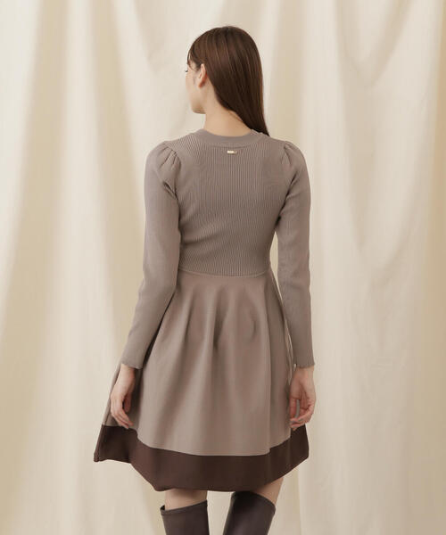 セール】◇コウチクニットミニワンピース（ワンピース）｜JILL by JILL