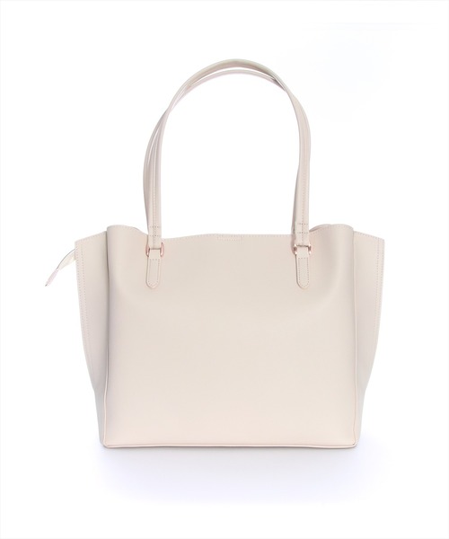 clear(クリア)の「A4多機能トートバッグ(トートバッグ・レディース・グレイッシュベージュ/ブラック/アイボリー・F)」の2枚目の写真