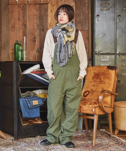 CUBE SUGAR（キューブシュガー）の「ニット切替ストール（ストール/ショール・レディース・アイボリー/ネイビー/グレー・M）」の6枚目の写真