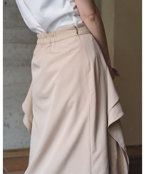 LEANN MOMENT（リーンモーメント）の「Random Parts Skirt（スカート・レディース・ブラック/ベージュ・SMALL/MEDIUM）」の9枚目の写真