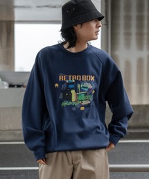 ビックシルエットゲームスウェット