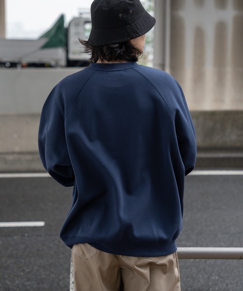 kutir（クティール）の「ビックシルエットゲームスウェット（スウェット・メンズ・ネイビー/杢グレー/ブラック・MEDIUM/LARGE）」の6枚目の写真