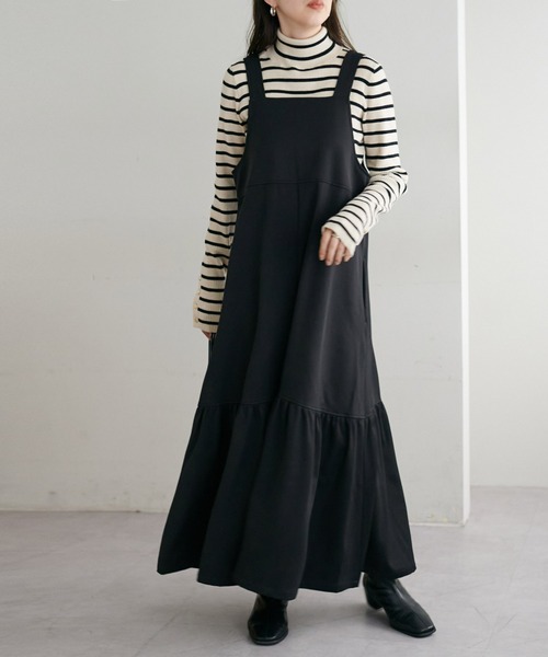 新色追加！》【WEB限定】ティアードジャンスカ（ジャンパースカート  