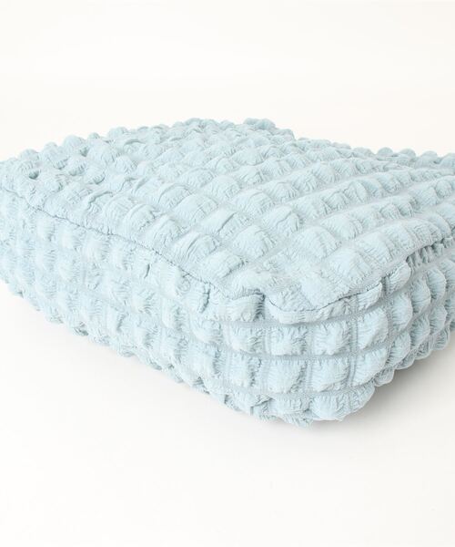 STYLEBLOCK（スタイルブロック）の「ポップコーン生地ショルダーバッグ（ショルダーバッグ・レディース・ブラック/ダークパープル/ホワイト/ライトグリーン/ピンク/ピンク系その他/イエロー/ライトパープル/ブルー・FREE）」の11枚目の写真