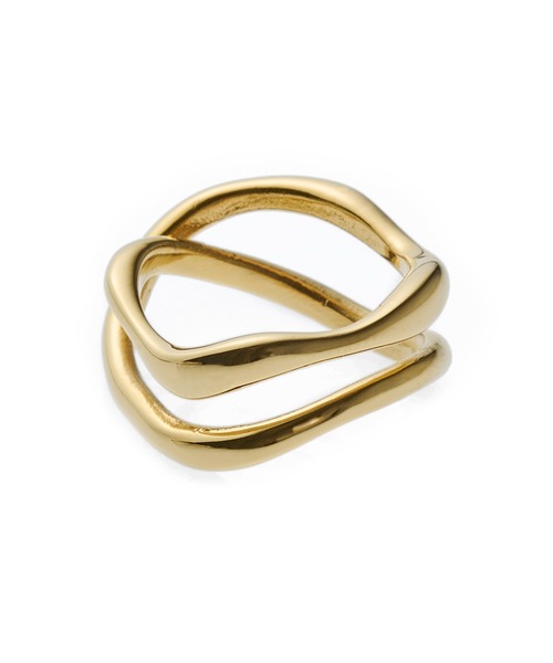CENE（セネ）の「【CENE】セネ/クロスリング（リング・レディース・ゴールド/シルバー・#11/#9/#13）」の9枚目の写真