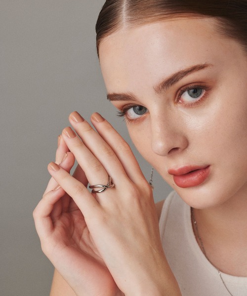 CENE（セネ）の「【CENE】セネ/クロスリング（リング・レディース・ゴールド/シルバー・#11/#9/#13）」の19枚目の写真