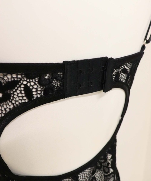 OSYAREVO（オシャレボ）の「総レース ビスチェ 風 ランジェリー