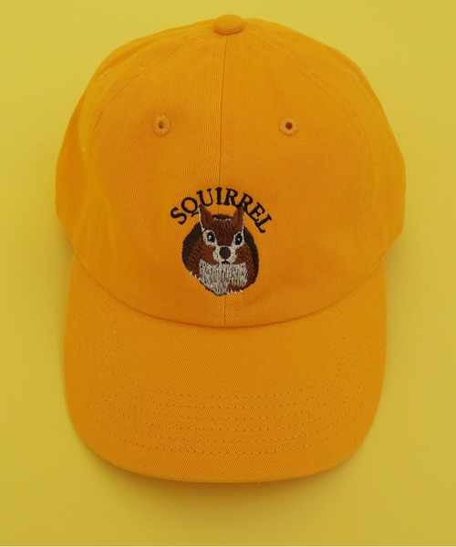 didizizi（ディディジジ）の「リス刺繍キャップ（キャップ・レディース・グリーン/ベージュ/イエロー・FREE）」の18枚目の写真