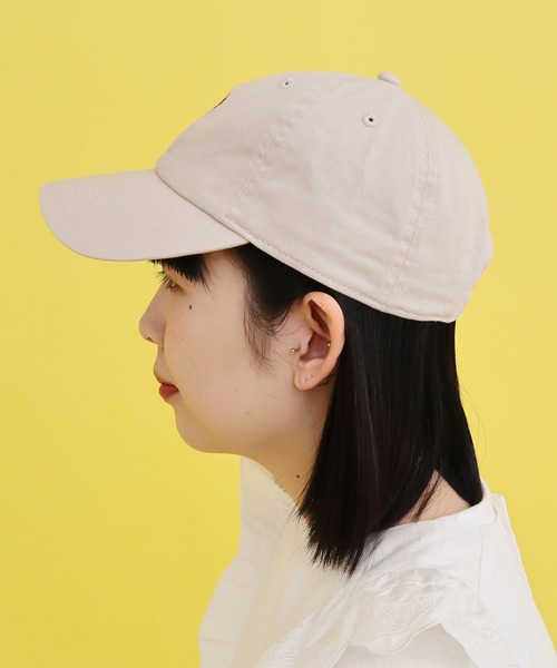 didizizi（ディディジジ）の「リス刺繍キャップ（キャップ・レディース・グリーン/ベージュ/イエロー・FREE）」の5枚目の写真