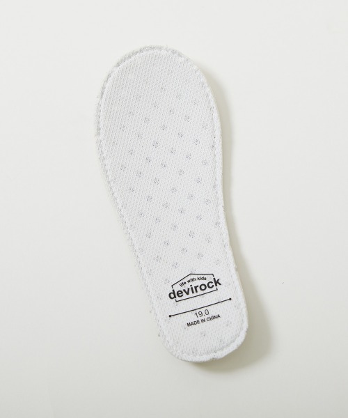 devirock（デビロック）の「ゆったりフィット 上履き (上靴) インソール2枚付き（スリッポン・キッズ・ブルー系2/ホワイト/ラベンダー/サックスブルー系/ミント/ライトグレー/レモンイエロー/グレー系/ピンク系3/グリーン系3/ブルーグレー・17.0cm/18.0cm/19.0cm/21.0cm/22.0cm/23.0cm/24.0cm/16.0cm/20.0cm/16.5cm/17.5cm/18.5cm/19.5cm/20.5cm/21.5cm/22.5cm/23.5cm）」の17枚目の写真