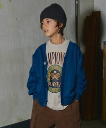 PAIRMANON STREET | 【PAIRMANON STREET】裏起毛 ボリューム スリーブ スウェット カーディガン(カーディガン/ボレロ)