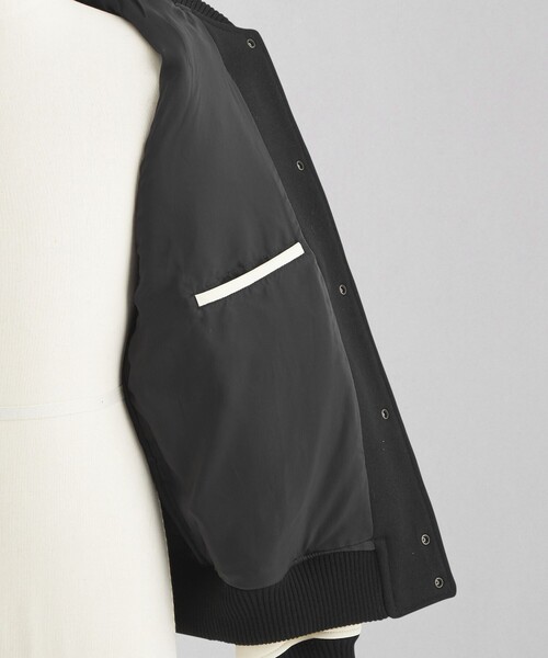 ＜LOEFF＞メルトン スタジアムジャンパー UNISEX LOEFF＞メルトン スタジアムジャンパー UNISEX