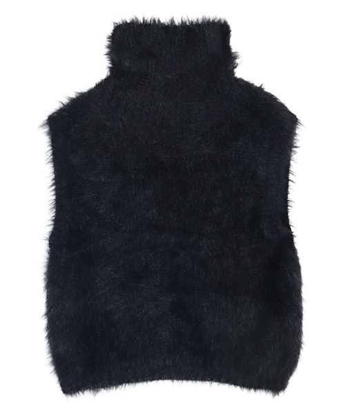 ACYM（アシーム）の「Fluffy nosleeve mini ニット（Tシャツ/カットソー・レディース・ブラック/アイボリー/ベージュ・FREE）」の20枚目の写真