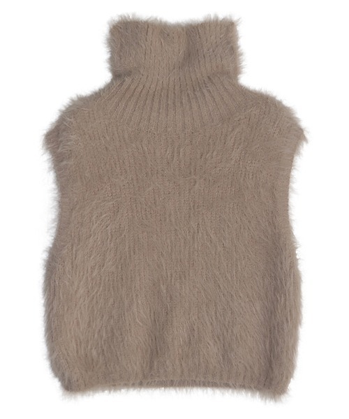 ACYM（アシーム）の「Fluffy nosleeve mini ニット（Tシャツ/カットソー・レディース・ブラック/アイボリー/ベージュ・FREE）」の22枚目の写真