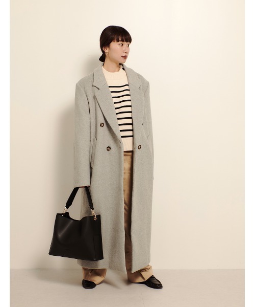 RANDEBOO（ランデブー）の「Bucket side bag（ショルダーバッグ・レディース・ブラック/ダークブラウン/グレイッシュベージュ・FREE）」の18枚目の写真