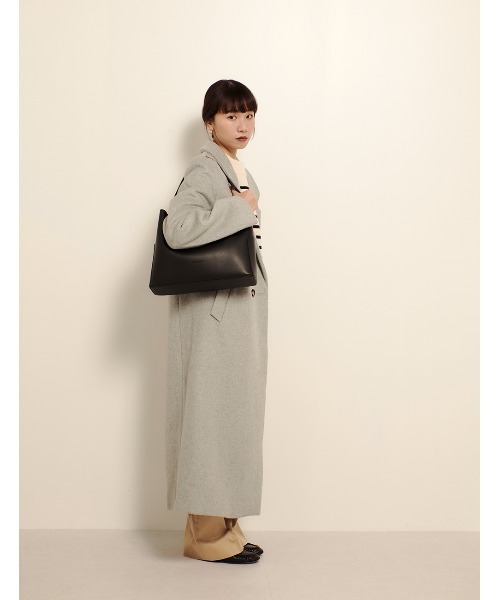 RANDEBOO（ランデブー）の「Bucket side bag（ショルダーバッグ・レディース・ブラック/ダークブラウン/グレイッシュベージュ・FREE）」の12枚目の写真