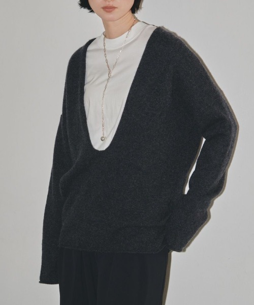 TODAYFUL（トゥデイフル）の「TODAYFUL Uneck Cashmere Knit