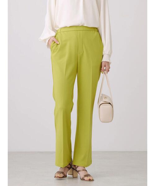 AMERICAN HOLIC(アメリカンホリック)の「美・美・美ポンチジョーゼットフレアパンツ(その他パンツ・レディース・ブラック/ブルー/グレイッシュベージュ/その他6・S/M/XS/L)」の4枚目の写真