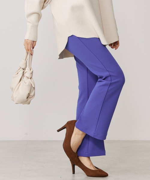 AMERICAN HOLIC(アメリカンホリック)の「美・美・美ポンチジョーゼットフレアパンツ(その他パンツ・レディース・ブラック/ブルー/グレイッシュベージュ/その他6・S/M/XS/L)」の8枚目の写真