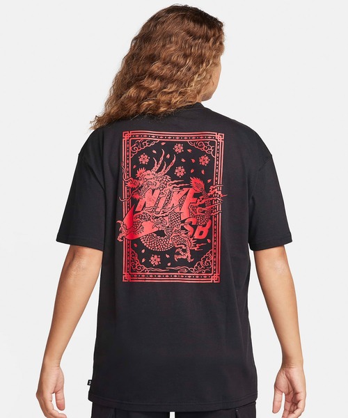 NIKE SB(ナイキエスビー)の「NIKE SB/ナイキエスビー 半袖TEE Tシャツ ルーズシルエット グラフィック FQ3720-010/FQ3720-101(Tシャツ/カットソー・メンズ・ブラック/ホワイト・2XL/XL/S/M/L)」の14枚目の写真